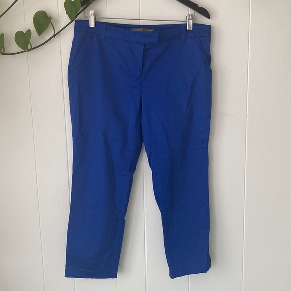 Smart Set Straight Leg Pant Blue Ankle/Cropped Size 12 - Picture 1 of 4